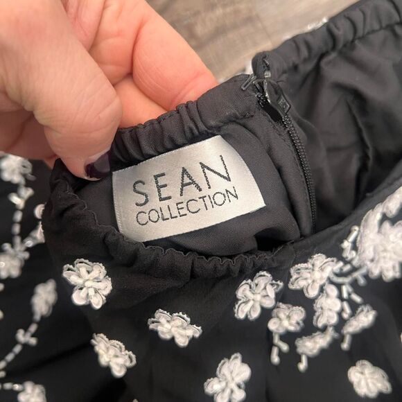 Y2K Fairy Whimsygoth Glam Silk Beaded Asymmetrical Formal Cocktail Dress - Picture 6 of 8